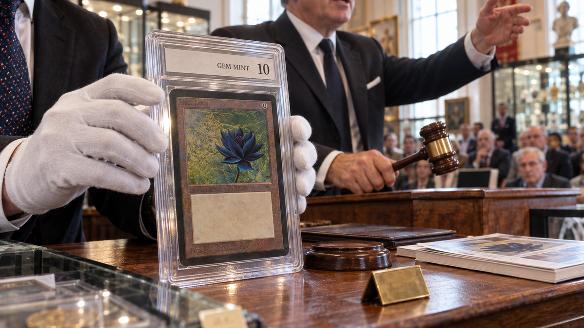 Immagine di Magic: The Gathering: una Black Lotus Alpha supera i 2,2 milioni di dollari all’asta