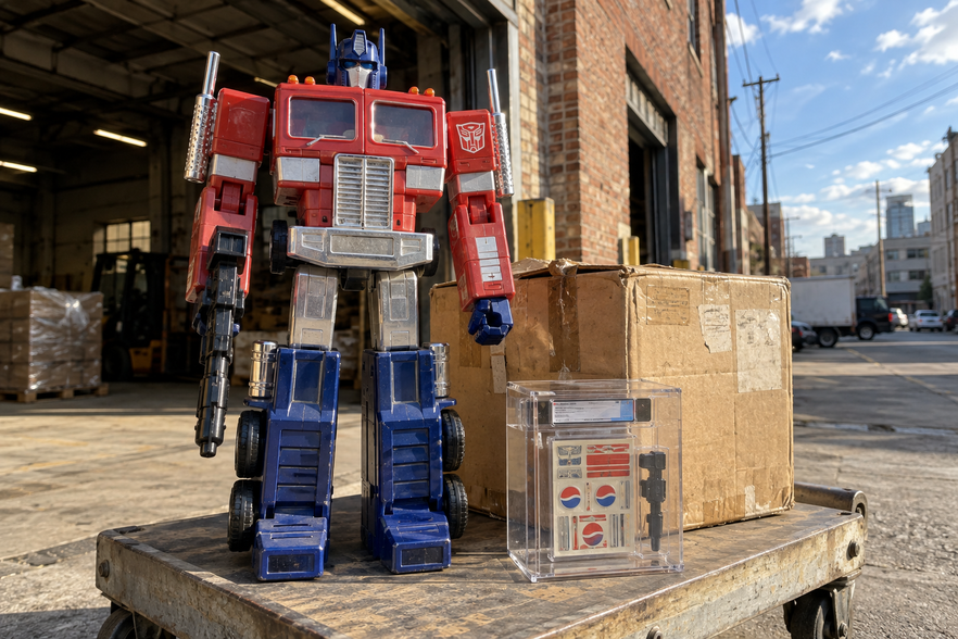 Optimus Prime G1 Pepsi: l’esemplare AFA 80+ venduto per 8.437,50 dollari