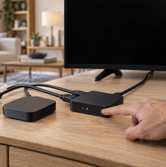 Copertina di Switch HDMI: schermo nero o «nessun segnale»? I controlli prima di cambiare cavo