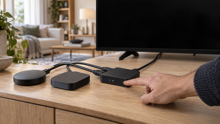 Switch HDMI: schermo nero o «nessun segnale»? I controlli prima di cambiare cavo