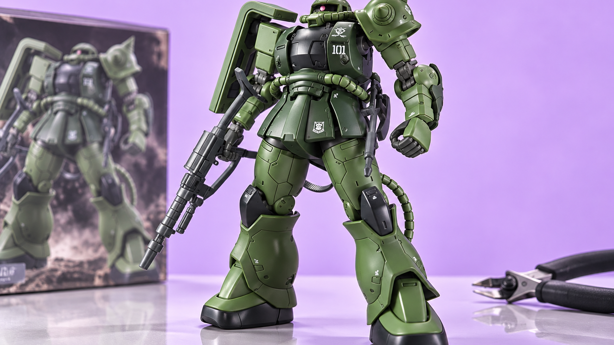 Immagine di Bandai Gundam Zaku II al minimo storico: 29,31€ per costruire un’icona