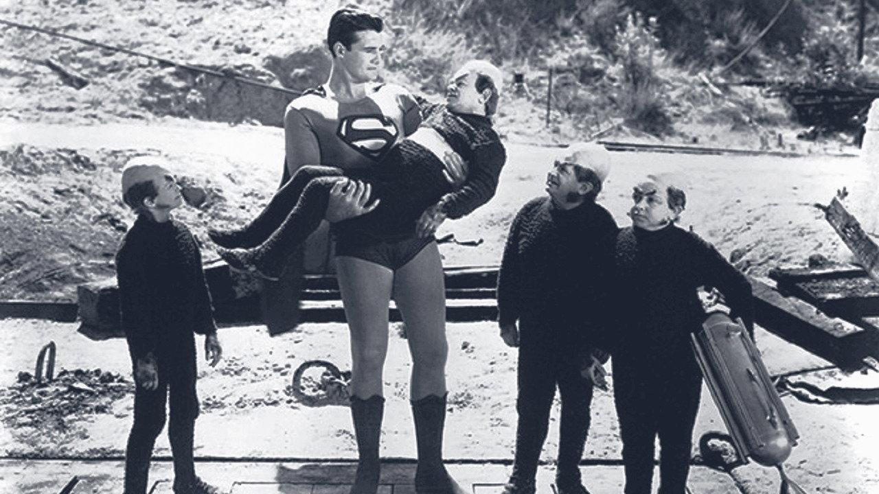 George Reeves è Superman in Superman and the Mole Men - il pioniere sul grande schermo