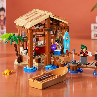 LEGO ONE PIECE Villaggio Foosha a 23,99€, minimo storico con Luffy e Shanks