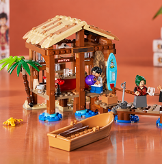 Copertina di LEGO ONE PIECE Villaggio Foosha a 23,99€, minimo storico con Luffy e Shanks