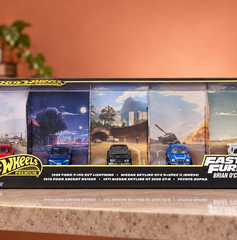Copertina di Cinque Hot Wheels Fast & Furious Premium a 56,99€, il minimo di sempre