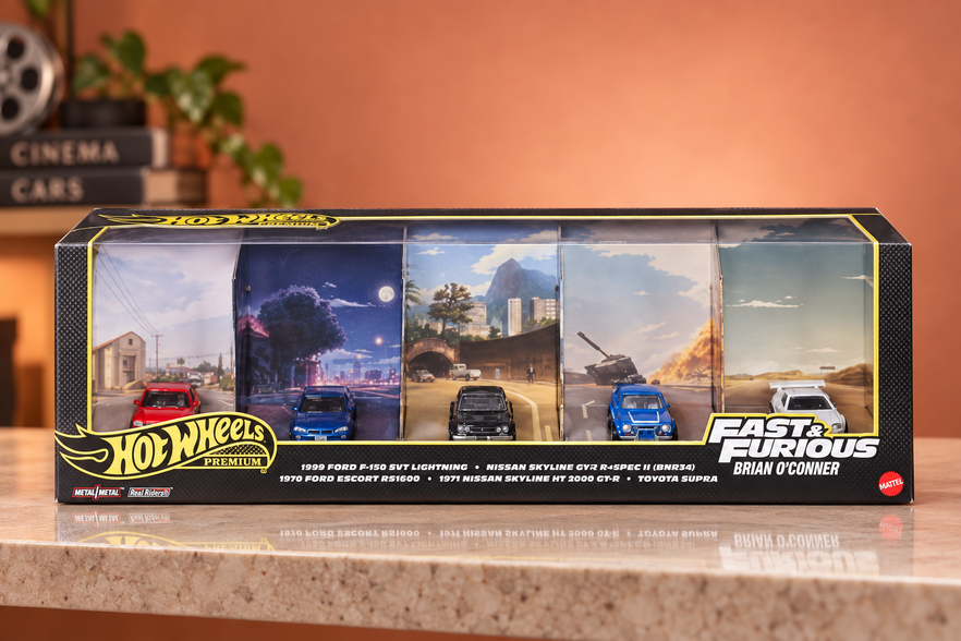 Cinque Hot Wheels Fast & Furious Premium a 56,99€, il minimo di sempre