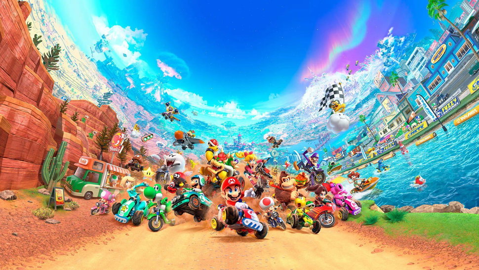 Mario Kart World — Trentatré anni dalle piste a un mondo connesso