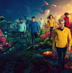 Copertina di Star Trek: Strange New Worlds — stagione 4, episodio 10: L'Enterprise del futuro: voti, recensioni e pareri a caldo