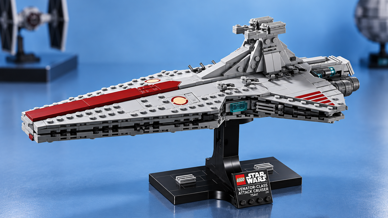 Immagine di LEGO Star Wars Venator a 51,99€, il minimo storico per la nave della Repubblica