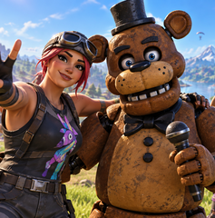 Copertina di Fortnite: Five Nights at Freddy's supera Dragon Ball e Avengers nei like su X