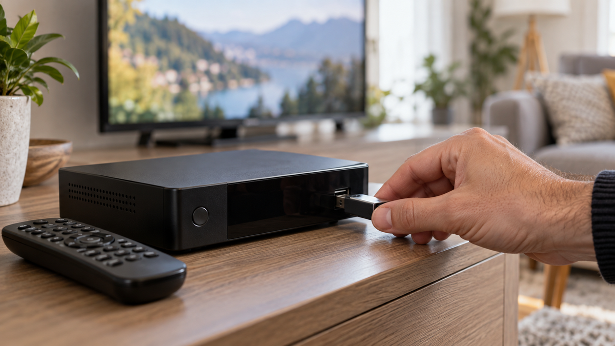 Immagine di Il decoder non registra e la pausa TV non parte: controlla la memoria USB