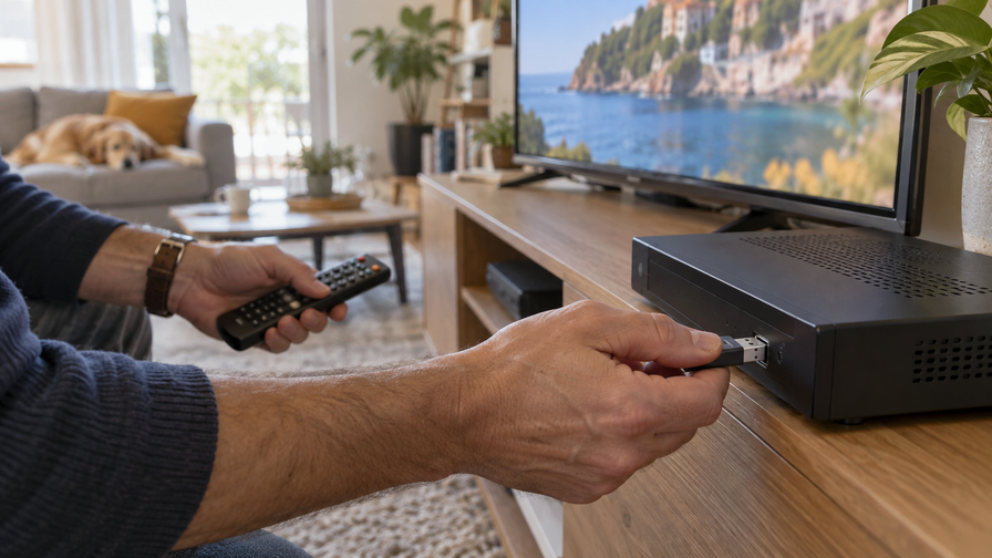 Il decoder non registra e la pausa TV non parte: controlla la memoria USB