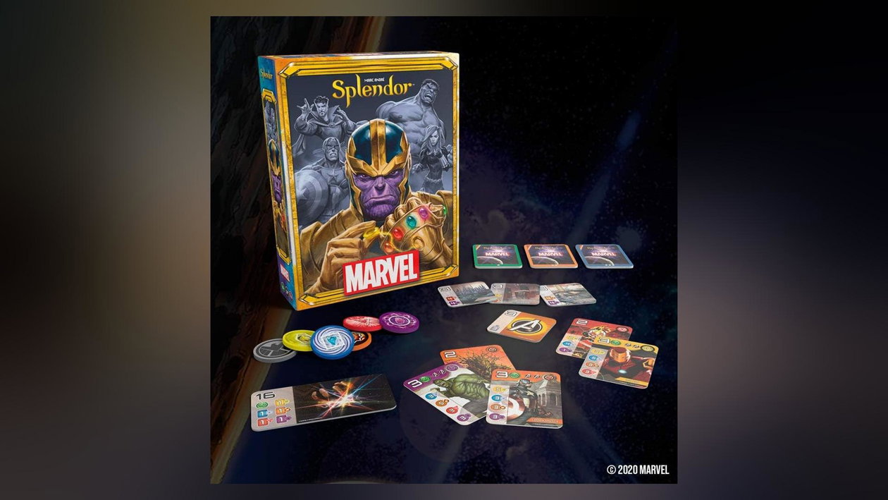 Immagine di Asmodee Splendor Marvel a 27,14€, 30 minuti per fermare Thanos