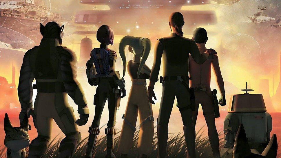 Star Wars Rebels: l'equipaggio dello Spettro accende la rivolta