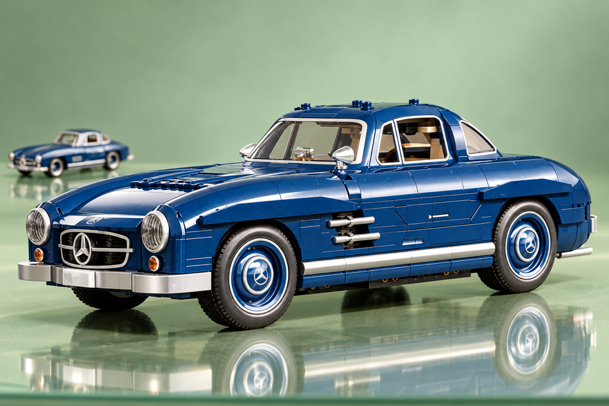 Mattel Brick Shop 300 SL a 109,99€: 1.600 pezzi che meritano la vetrina