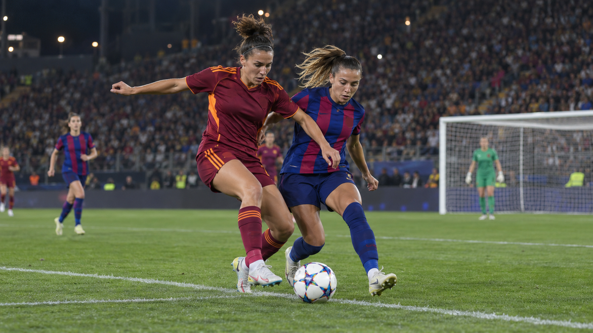 Immagine di Dove vedere Roma-Barcellona oggi: orario, canale e streaming della Women's Champions League