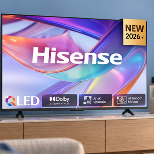 Hisense QLED 55 pollici da 449€ a 400€, 4K e Dolby Atmos per film e serie
