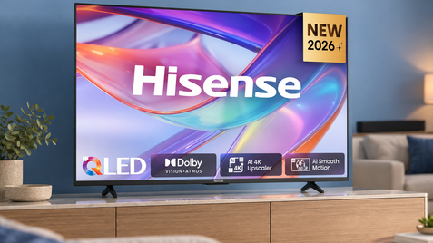 Hisense QLED 55 pollici da 449€ a 400€, 4K e Dolby Atmos per film e serie