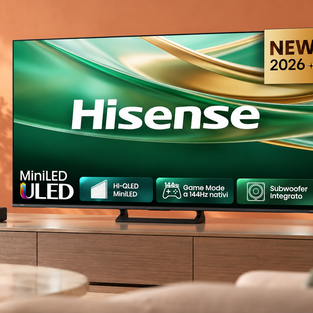 MiniLED per i film e 144 Hz per lo sport, Hisense 50 pollici a 499€