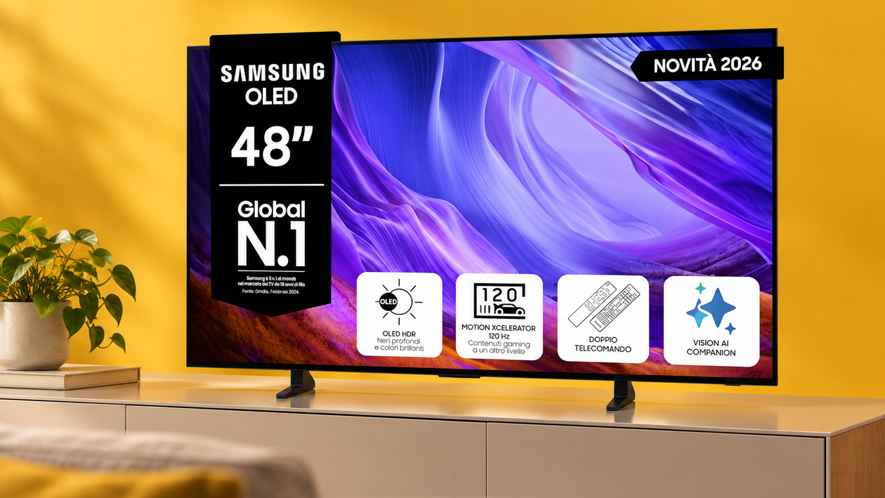 Immagine di Samsung OLED 48 pollici, 400€ in meno e neri perfetti: ne vale la spesa