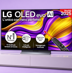 Copertina di LG OLED evo G5 48 pollici a 807€, il TV compatto per film da vera sala