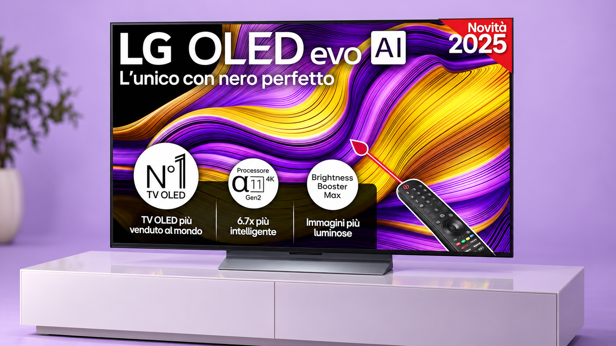 Immagine di LG OLED evo G5 48 pollici a 807€, il TV compatto per film da vera sala