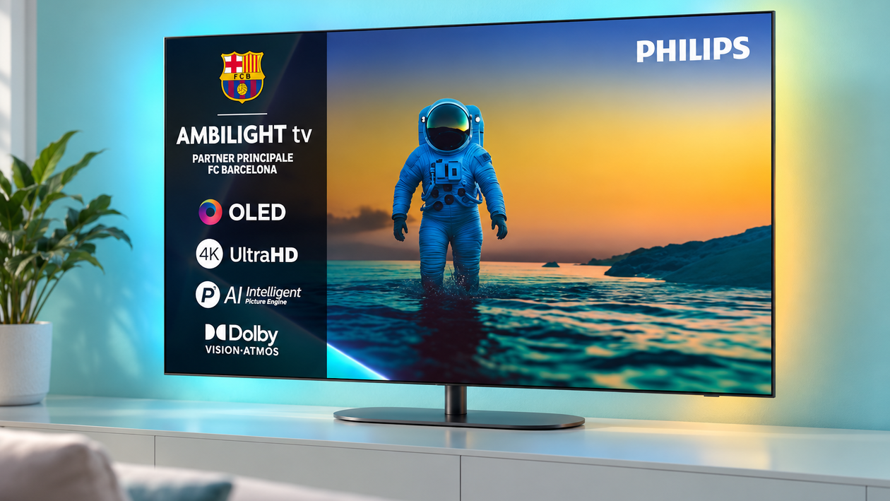 Immagine di 138,12€ in meno sul Philips Ambilight OLED 77 pollici, film in grande formato