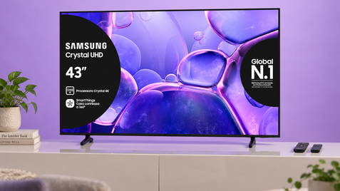 Film e serie in 4K a 270,75€ con la TV Samsung Crystal UHD da 43 pollici
