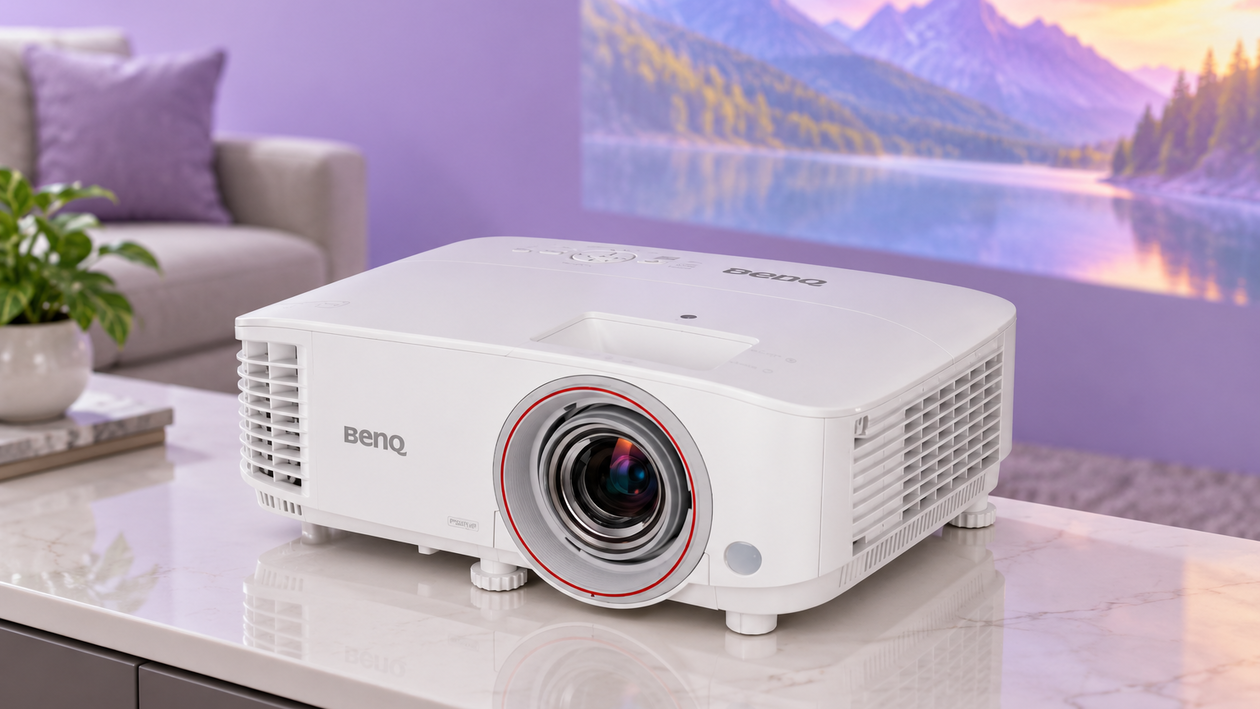 Immagine di BenQ TH671ST a 799,94€ porta 100 pollici anche nei salotti compatti