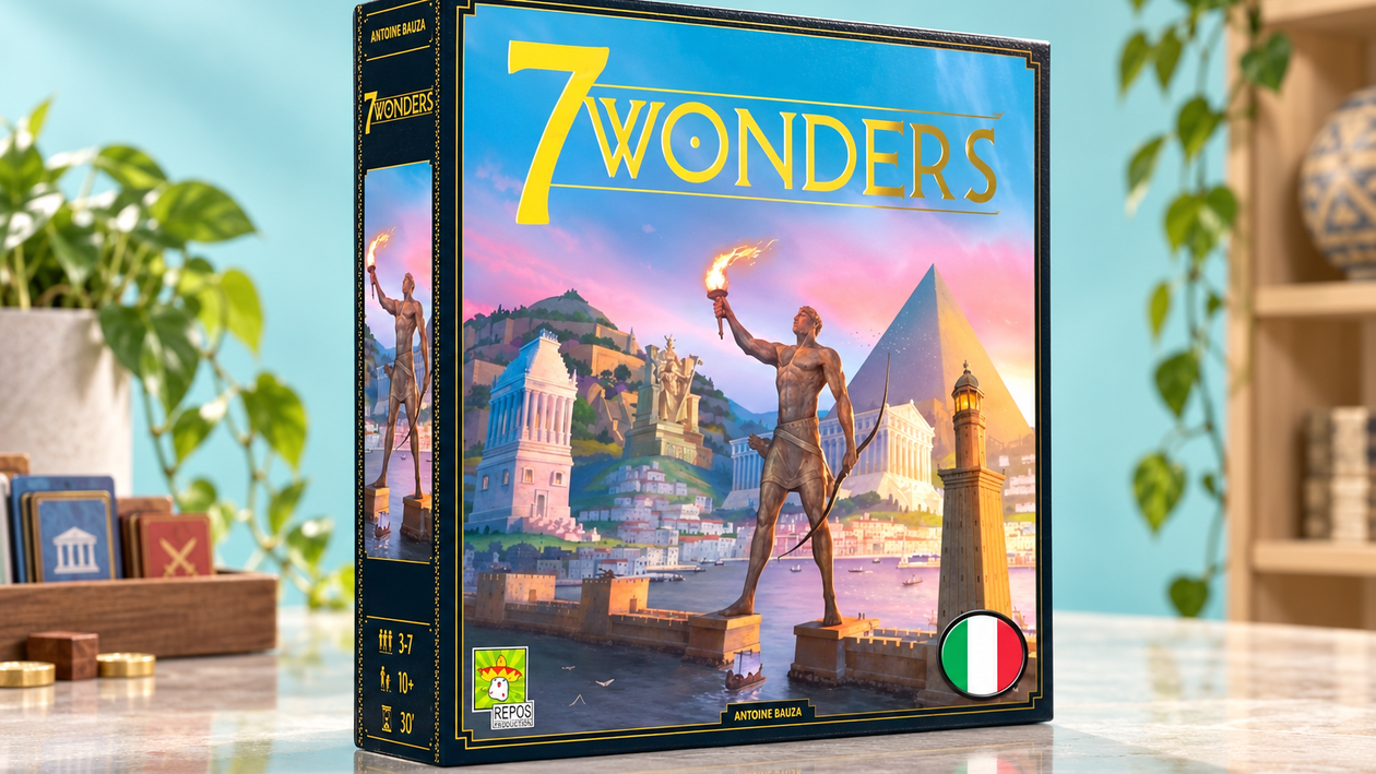 Immagine di 7 Wonders a 37,90€, la strategia che accende le serate in 30 minuti