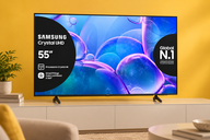 Copertina di Samsung Crystal UHD 55 pollici a 349€, film e serie in grande senza sforare