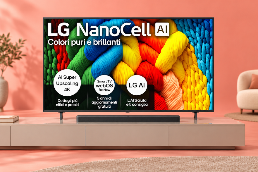 LG NanoCell 65 pollici al minimo storico, 409€ per godersi il 4K in grande