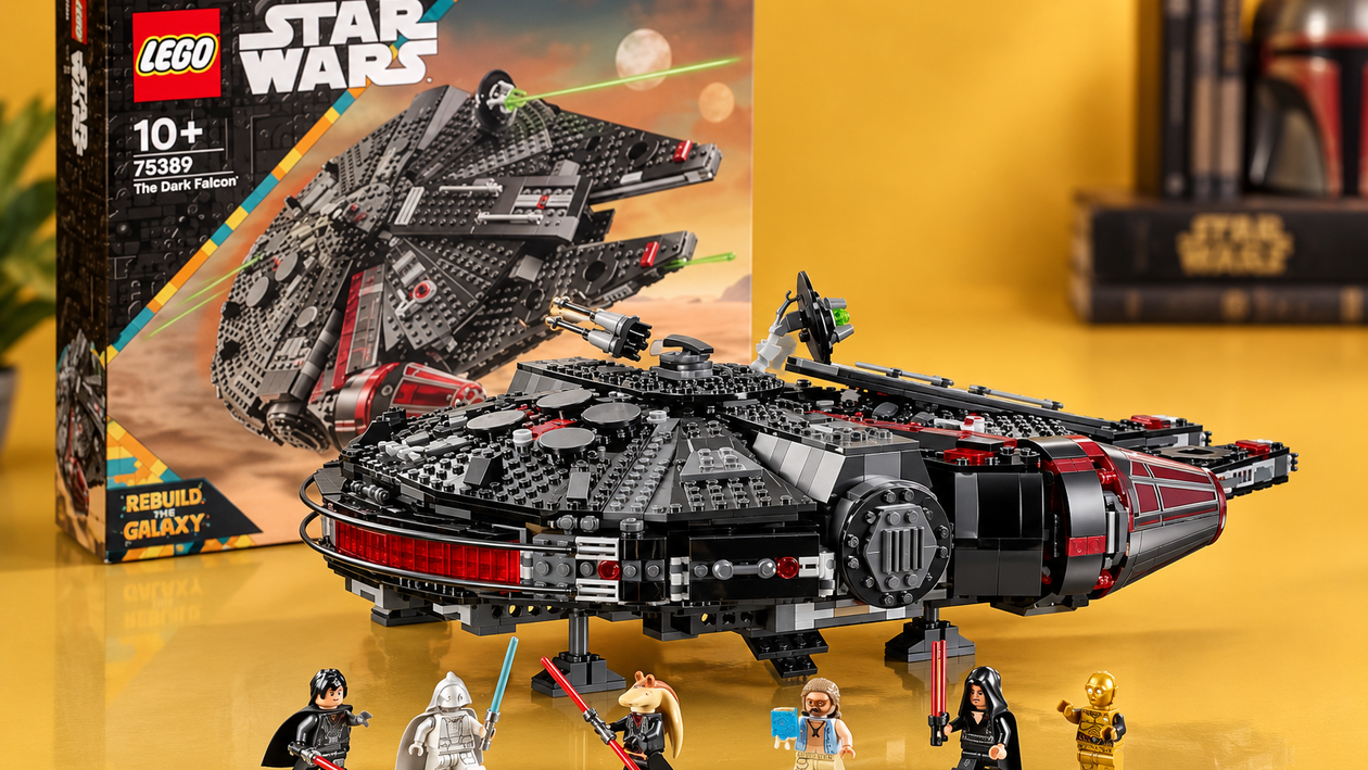 Immagine di LEGO Star Wars Dark Falcon a 152,38€, sei minifigure mai viste per i fan
