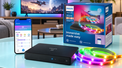 Philips HDMI Sync Box a 68,29€, luci sincronizzate per film più immersivi