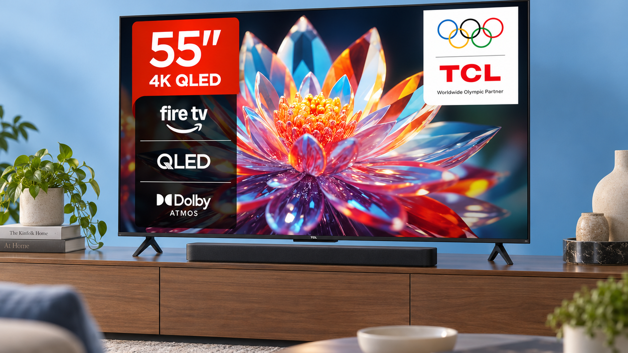 Immagine di TCL 55T6C QLED 55 pollici, da 369€ a 349,90€ per le serate cinema