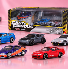 Copertina di Hot Wheels Premium Tokyo Drift sotto i 31€, cinque auto per la vetrina