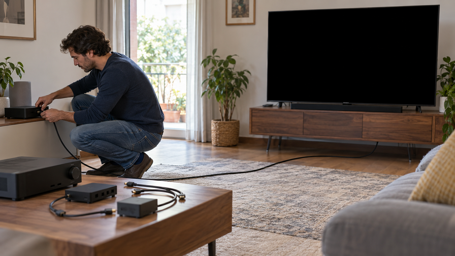 Schermo nero in 4K con un cavo HDMI lungo: prove e soluzioni