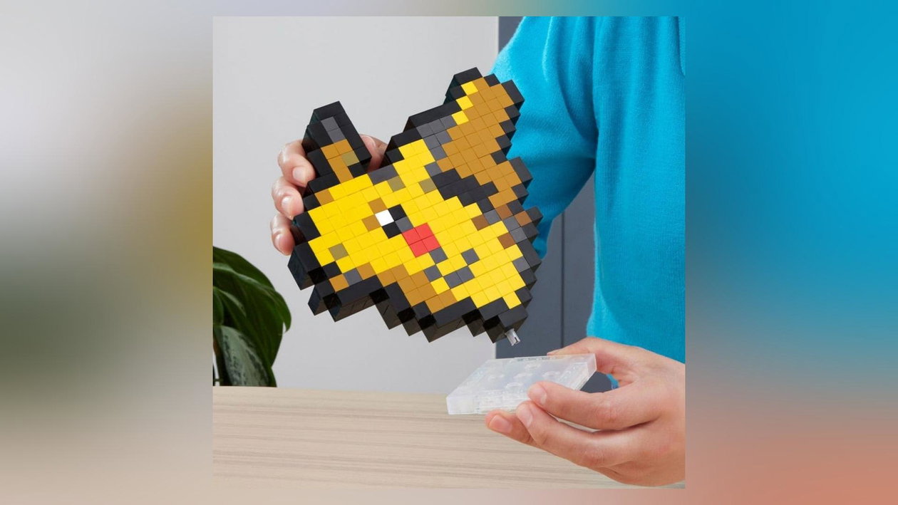 Immagine di MEGA Pokémon Pikachu a soli 16,52€, 400 pezzi di pixel art da esporre