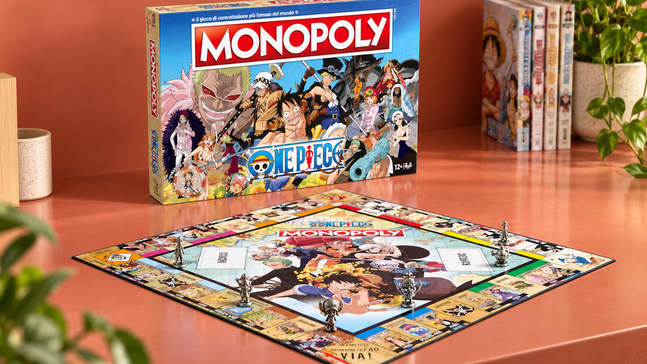 Immagine di Monopoly One Piece costa 28,90€ e porta i pirati nelle serate tra amici