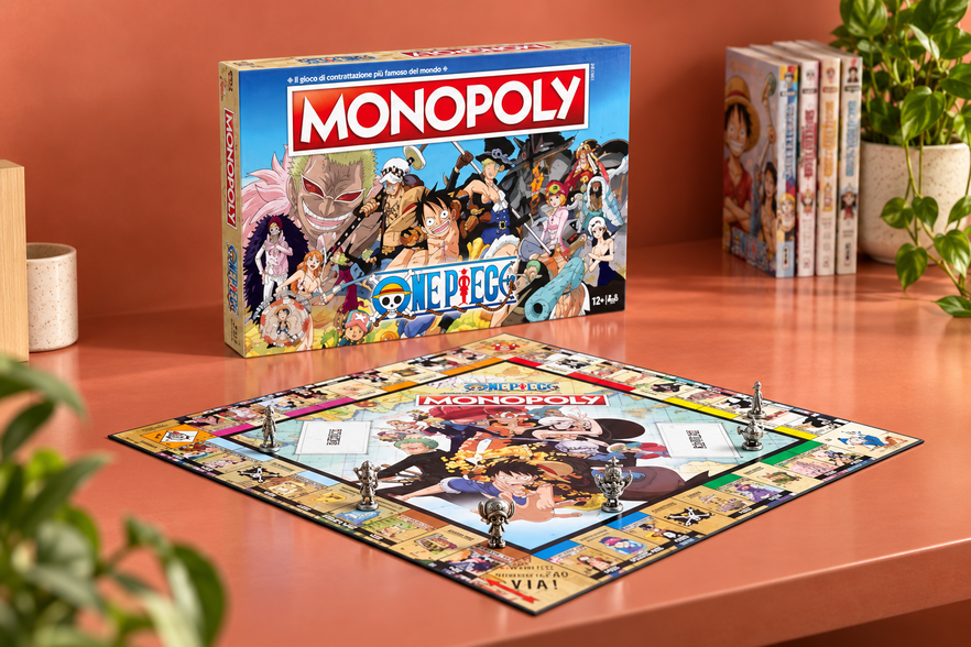 Monopoly One Piece costa 28,90€ e porta i pirati nelle serate tra amici
