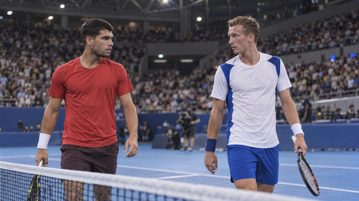 Immagine di Dove vedere Alcaraz-Lehecka oggi, finale ATP Tokyo: orario, TV e streaming