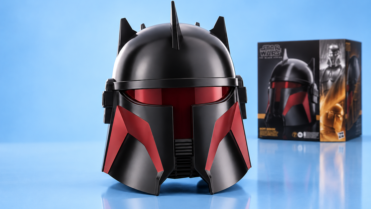 Immagine di Star Wars, il casco di Moff Gideon al -59% per la tua collezione