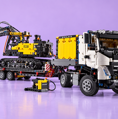 Copertina di LEGO Technic Volvo FMX, camion ed escavatore al minimo di 124,99€