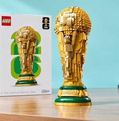 Copertina di 54€ in meno sul Trofeo LEGO FIFA, la Coppa del Mondo da esporre