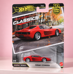 Copertina di Hot Wheels Ferrari Testarossa, 15,70€ per una Premium da esporre