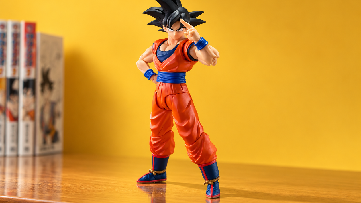 Immagine di Tamashii Nations Goku S.H.Figuarts, la Cell Saga da mettere in posa a 40,45€