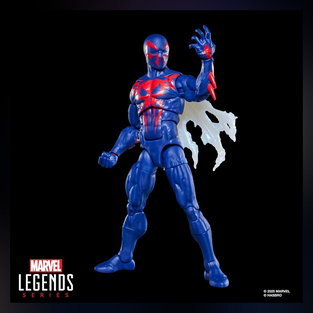Spider-Man 2099 Marvel Legends, a 24,99€ vale un posto in vetrina