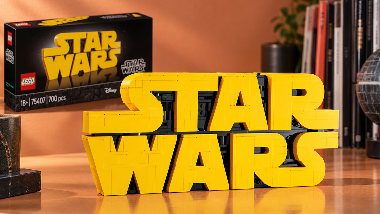 Immagine di Il logo LEGO Star Wars costa 48,99€ e merita un posto nella tua libreria