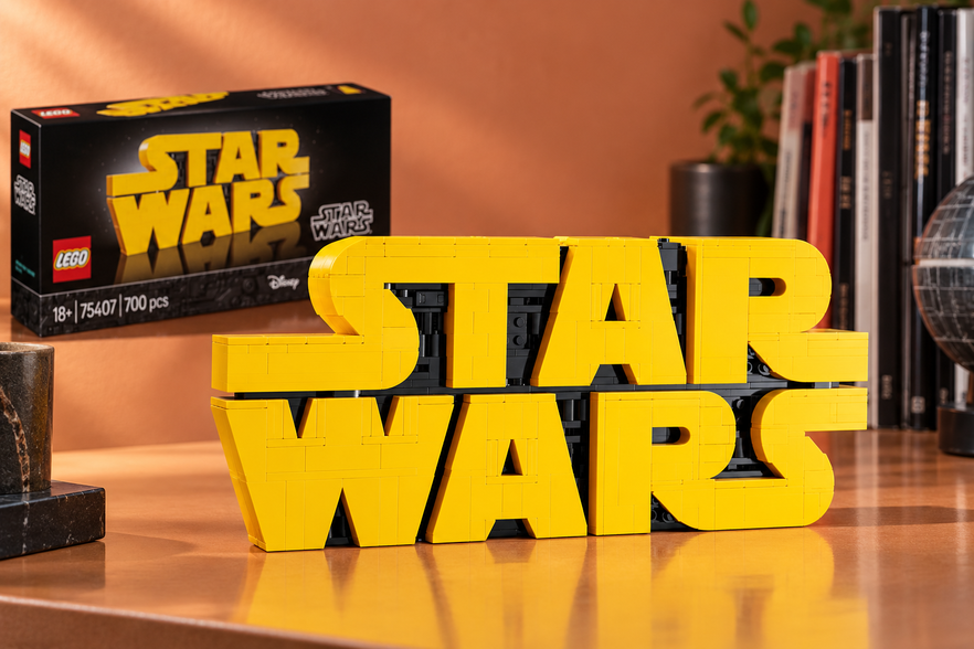 Il logo LEGO Star Wars costa 48,99€ e merita un posto nella tua libreria