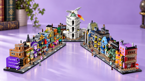 LEGO Harry Potter Diagon Alley a 124,99€, il minimo per i fan adulti